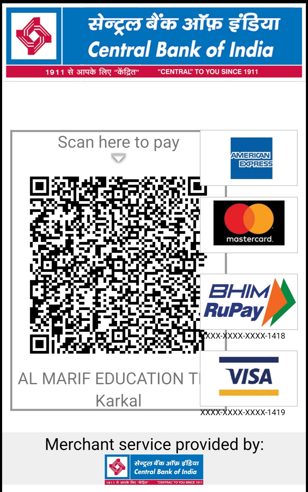 Donation QR Code